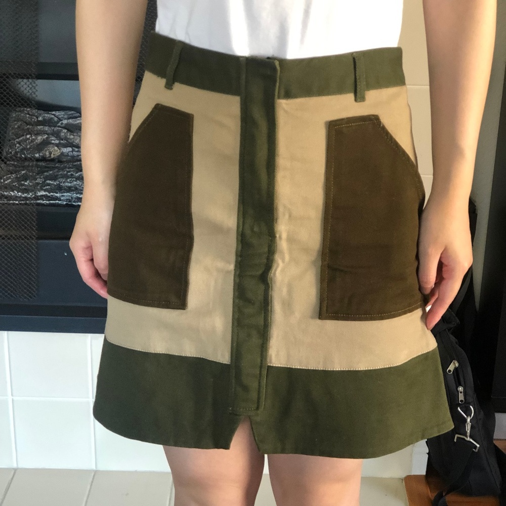Anthropologie Mini Skirt